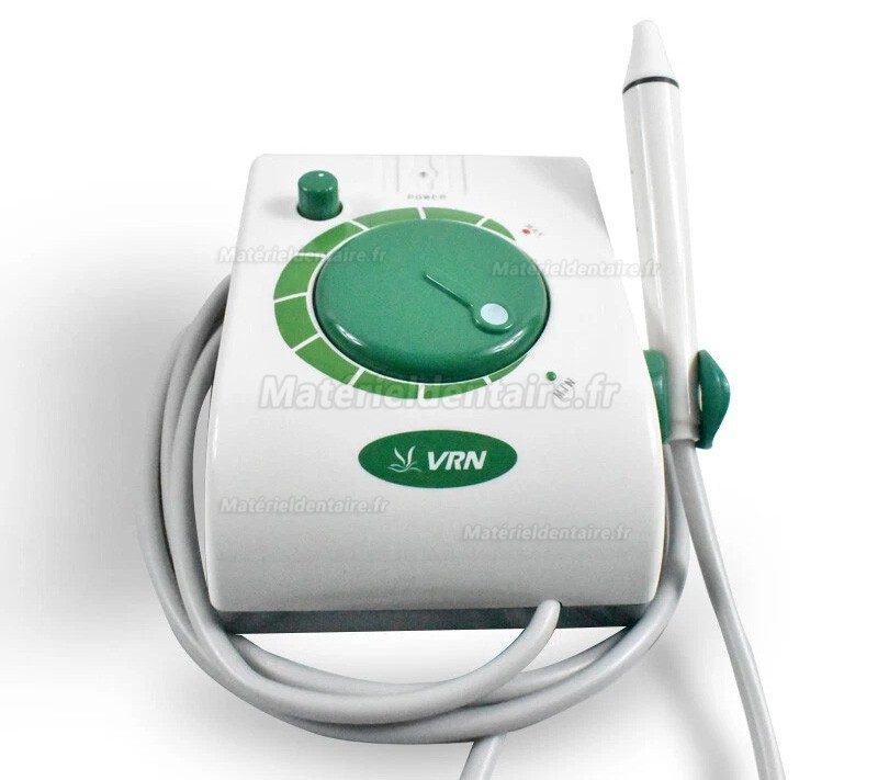 Vrn K08B D&eacute;tartreur ultrasonique avec pi&egrave;ce &agrave; main scell&eacute;e et 5 embouts